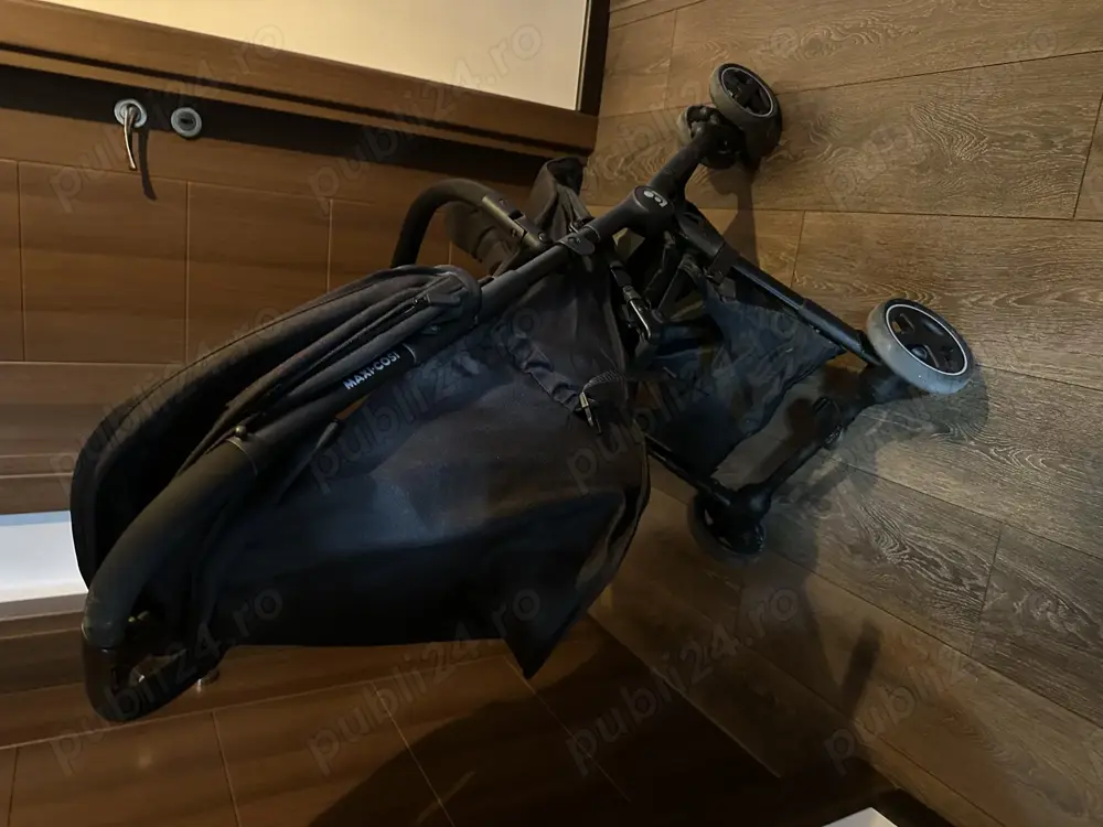 Carucior sport pentru copii Lara 2, Essential Black, Maxi Cosi