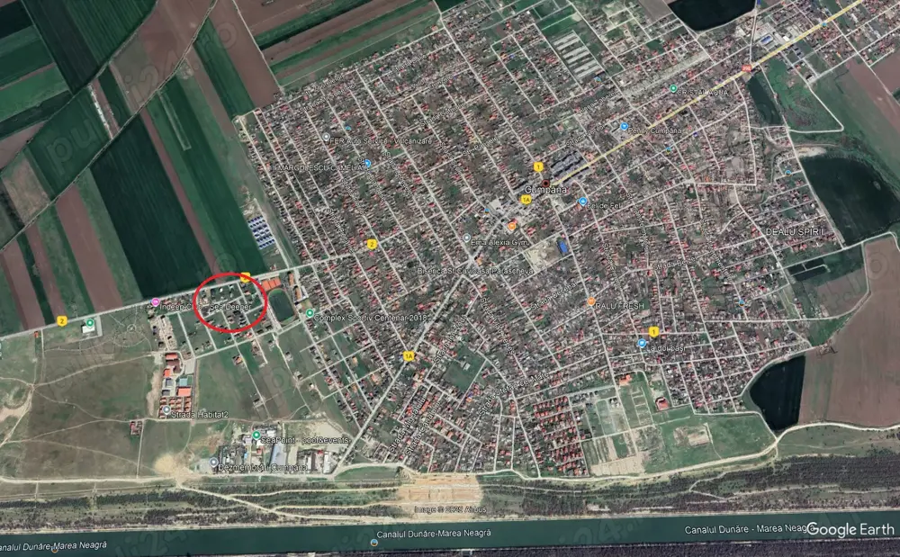 Teren de vanzare Cumpana zona stadion