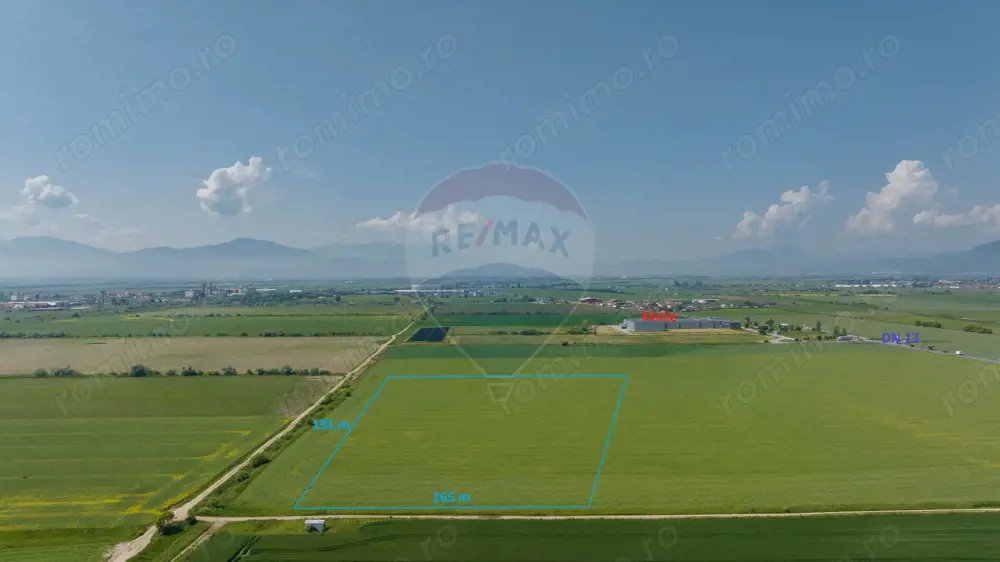 Teren industrial de vânzare – DN13, Brasov