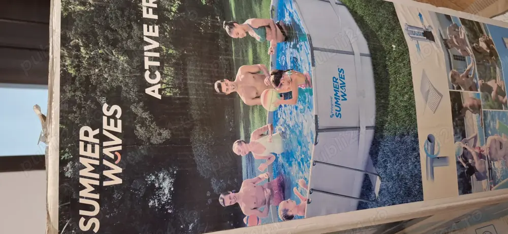 Piscina curte