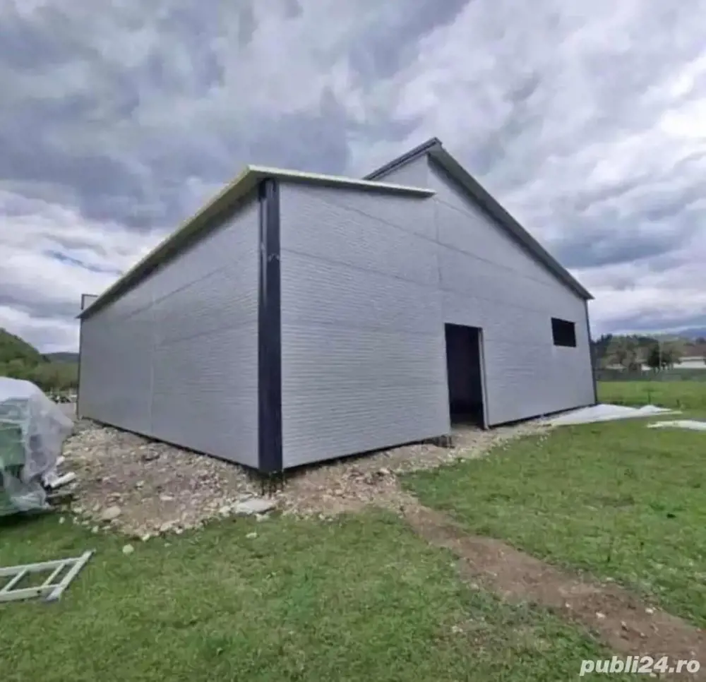 vând hală metalică 