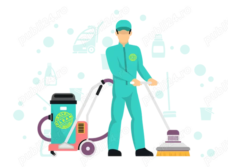 Oferim SERVICII DE CURATENIE: Domicilii, Birouri, Scari de bloc   