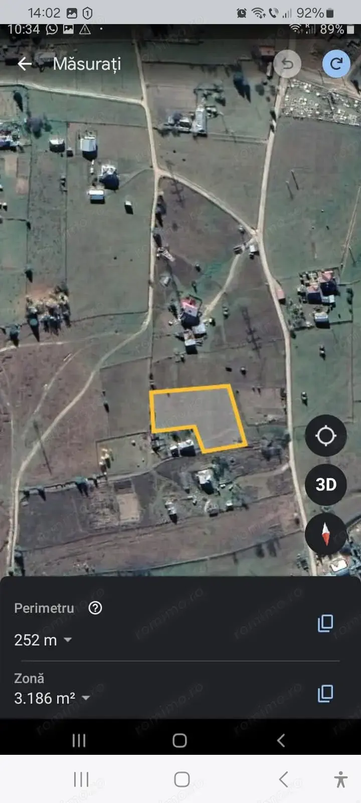 Se vinde teren intravilan 
