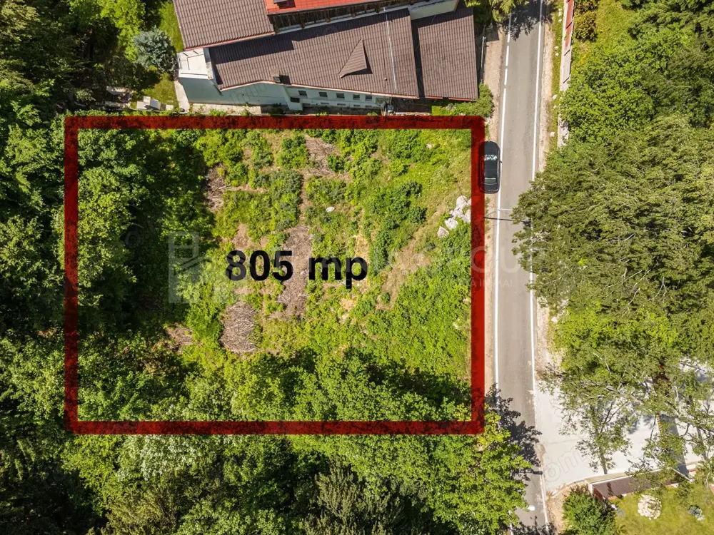 Teren intravilan Poiana Brasov,  cu proiect casa de vacanta tip Chalet