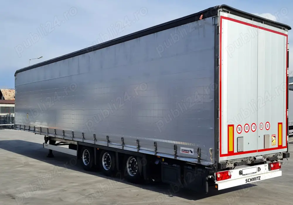 Schmitz Cargobull Varios Mega 2023 x10Unitati  Prelata antiefractie 2 inaltimi de cuplare