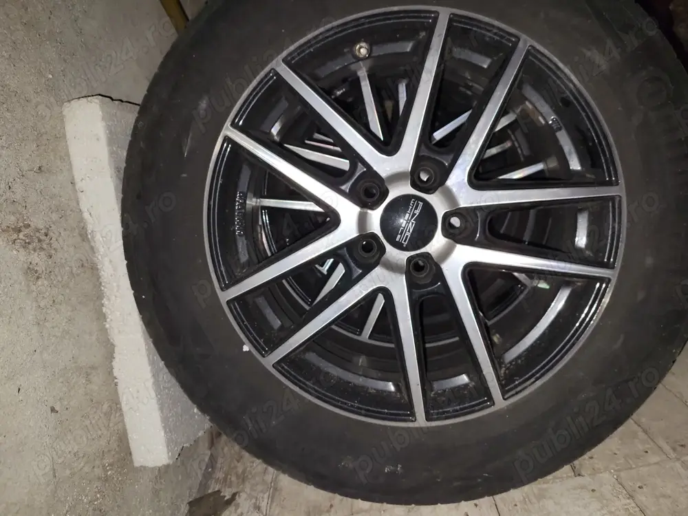 Vand jante cu anvelope vara second hands