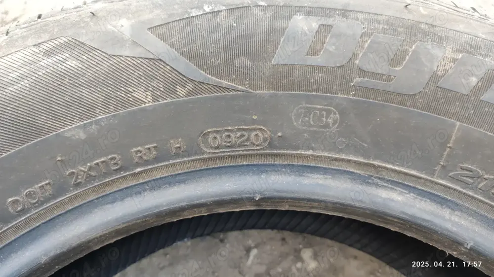 Anvelope 215/65/16 98h, motor dacia