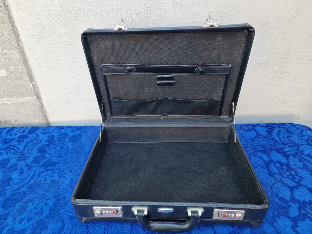 BergHaus | Geanta diplomat, documente, din imitatie piele cu cifru**