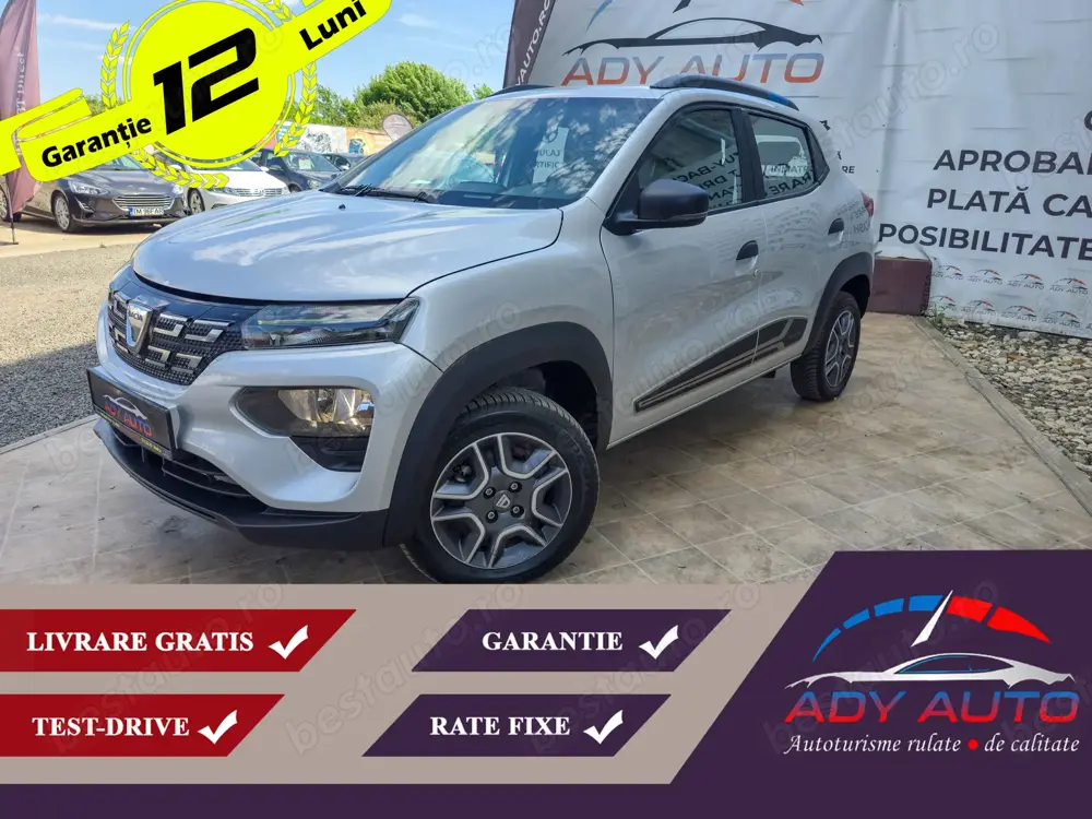 Dacia Spring Electric ,2540KM, Livrare gratis in toata tara . Garantie 12 Luni