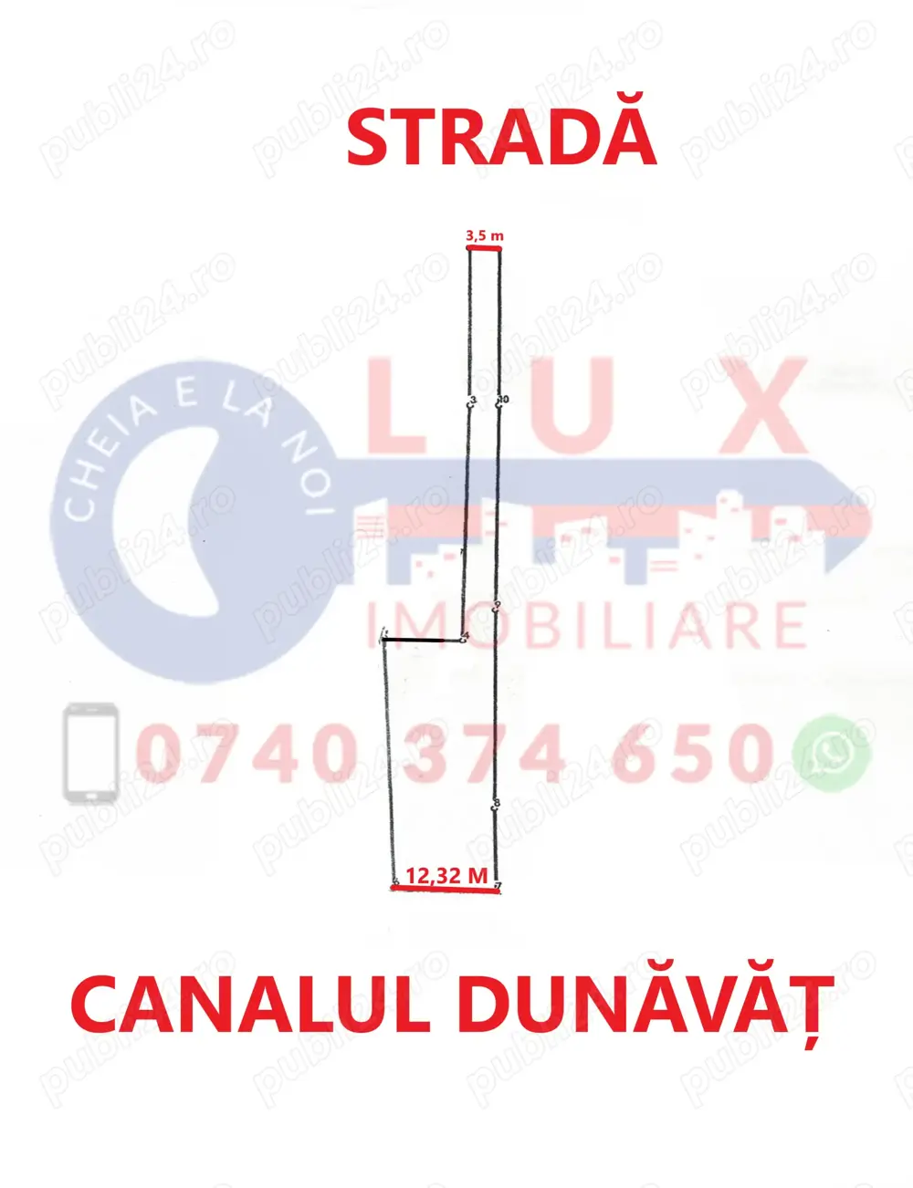 ID 7848 Teren în Dunăvățu de Jos DE VÂNZARE
