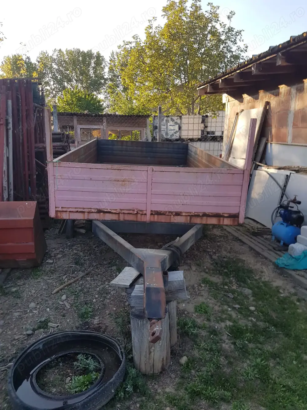 Remorca basculanta de 6 tone