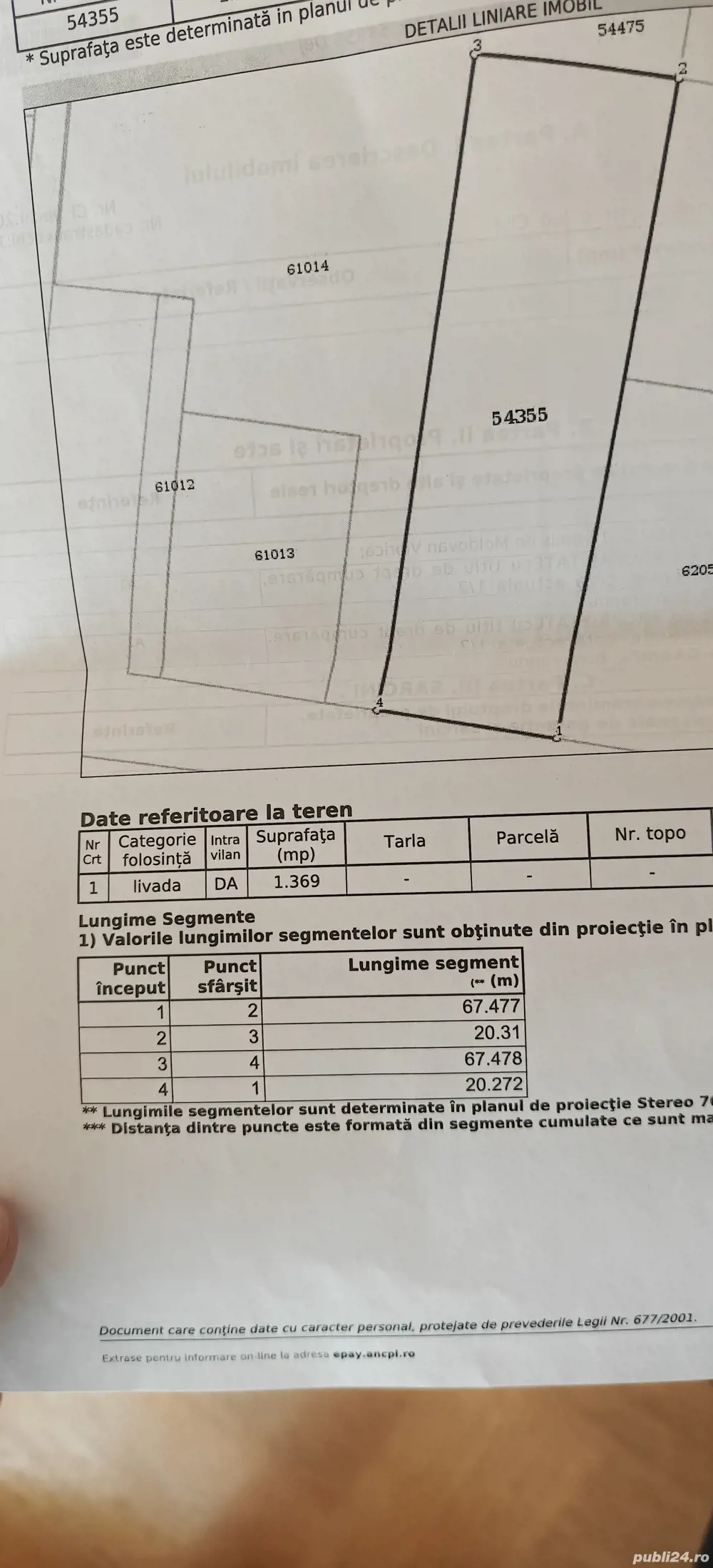 Teren intravilan in Dej