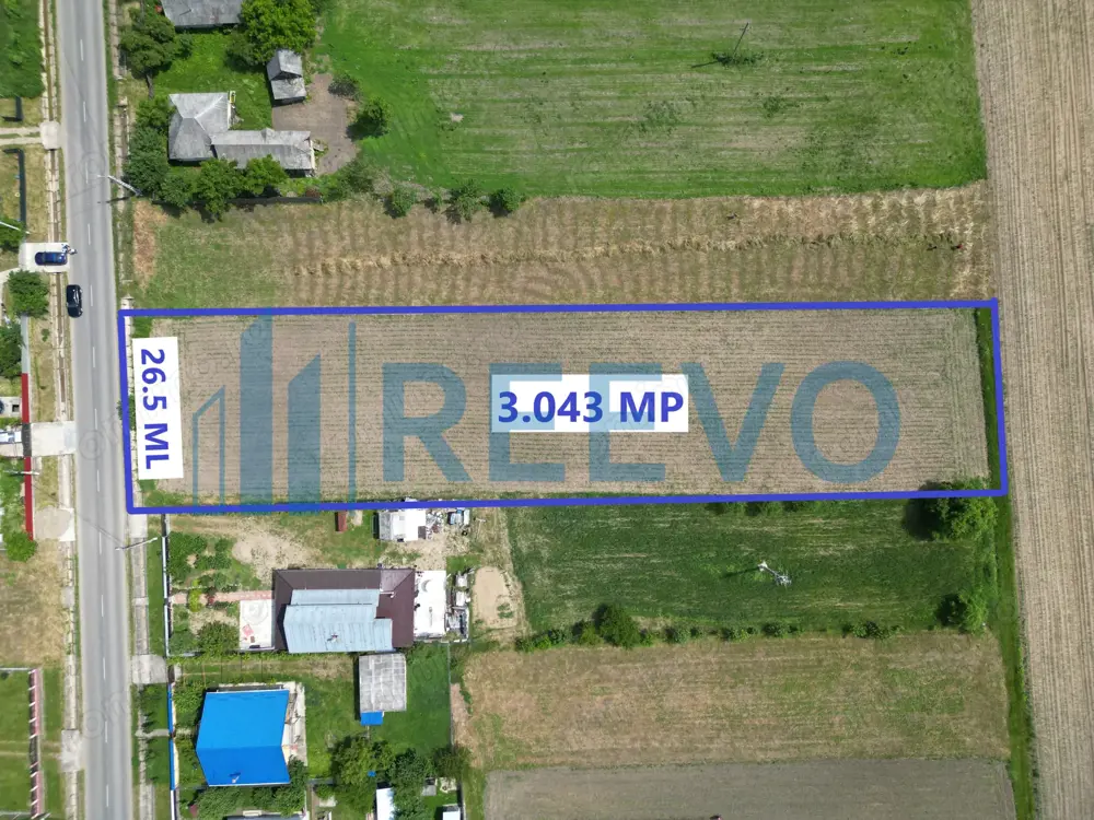 Teren intravilan de vânzare, Sat Prisaca, Com. Berești Tazlău