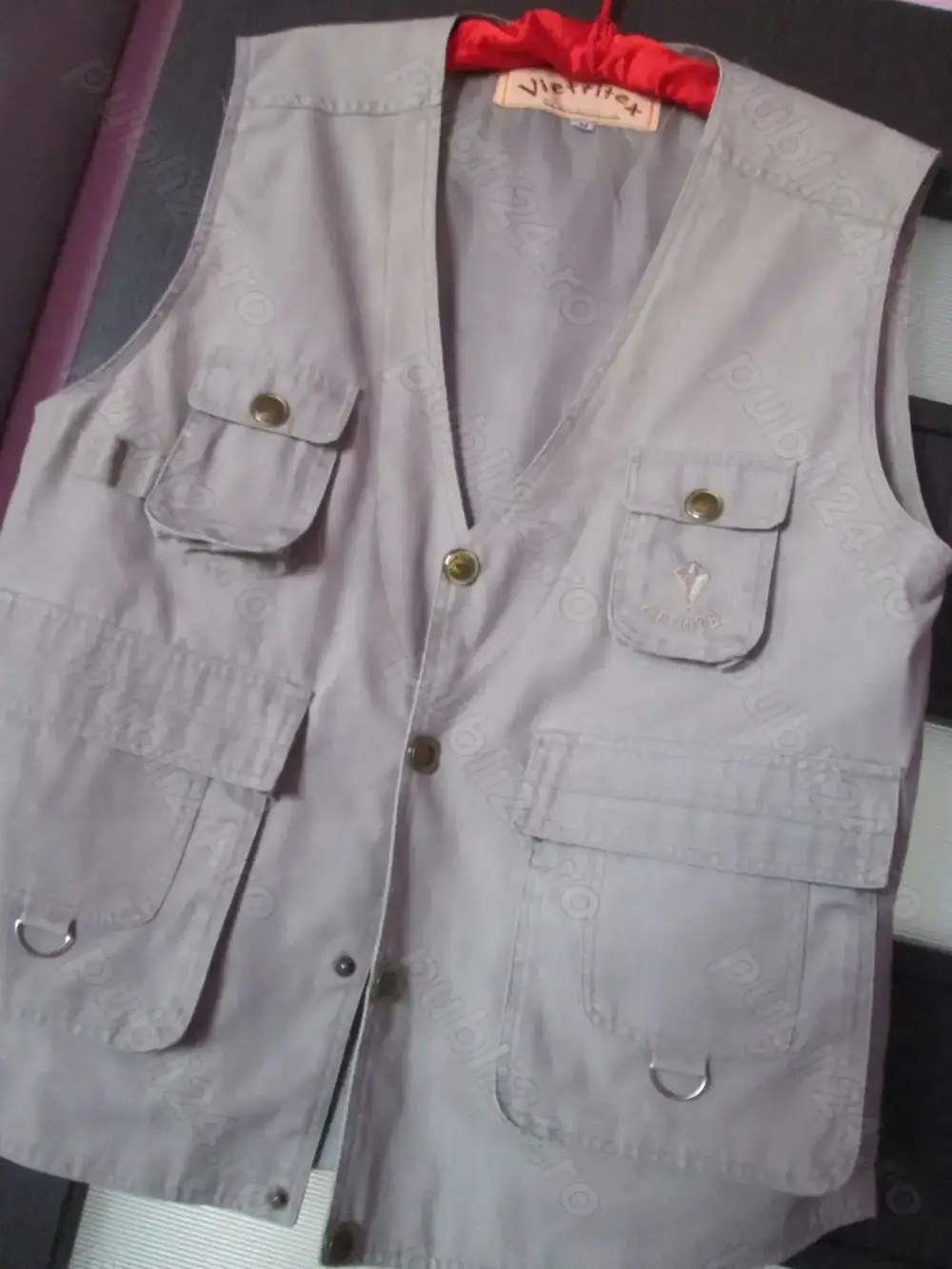 vesta cu multe buzunare barbati M L