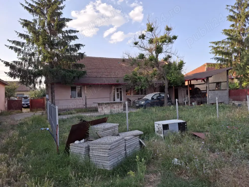 Casă cu teren generos de vânzare în Sânandrei   aproape de Primărie și centrul localității