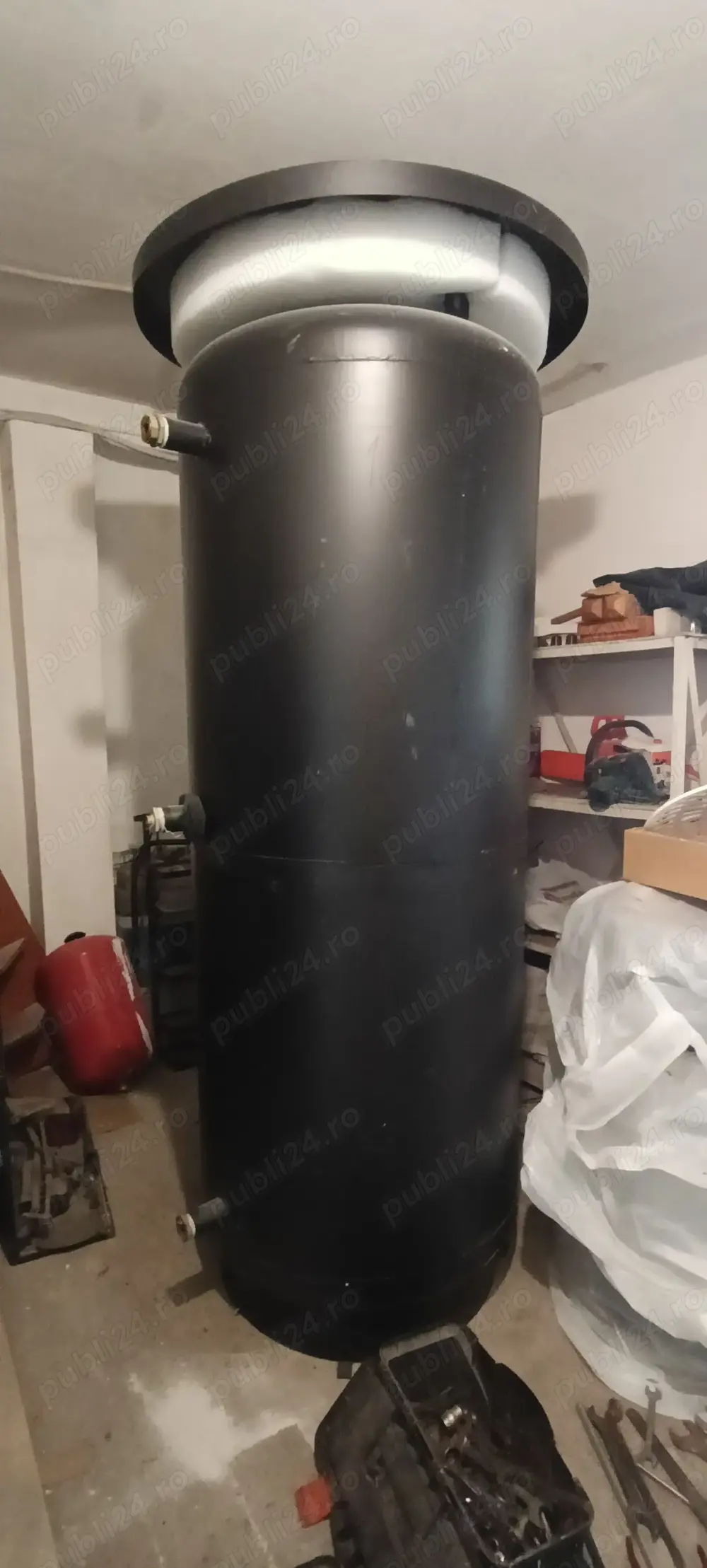 Puffer 1000 litri, utilizat, cu izolație termică 