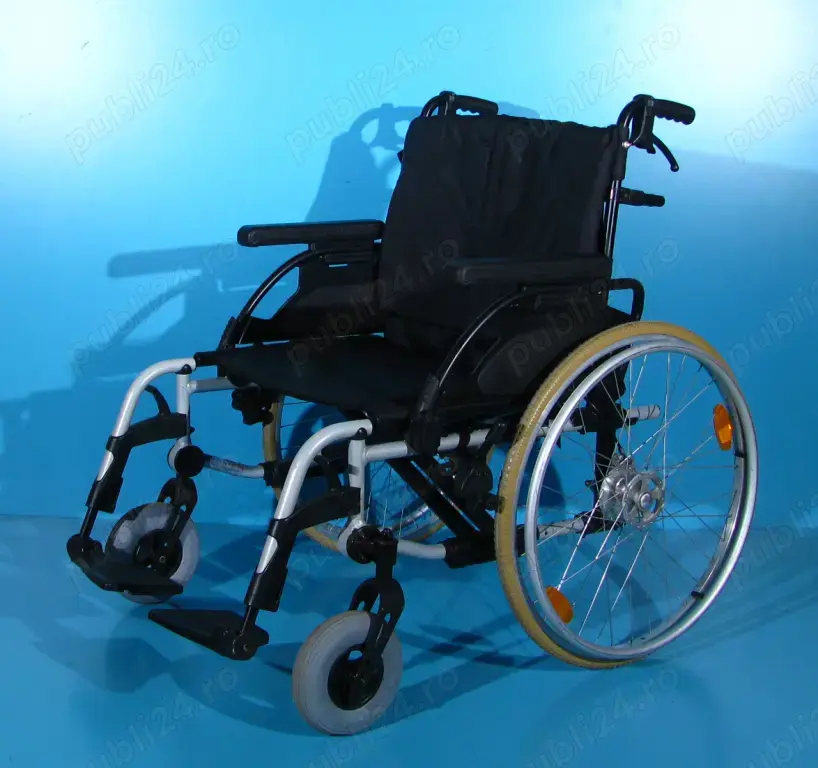 Scaun cu rotile din aluminiu Breezy 60cm