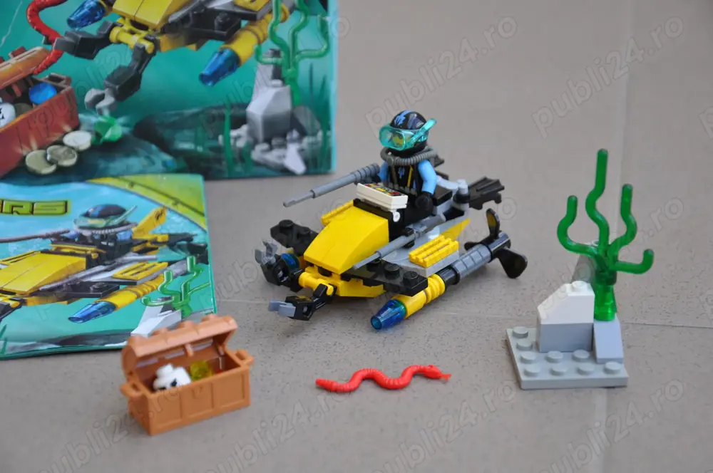 Lego Aqua Raiders 7770, 6-12 ani