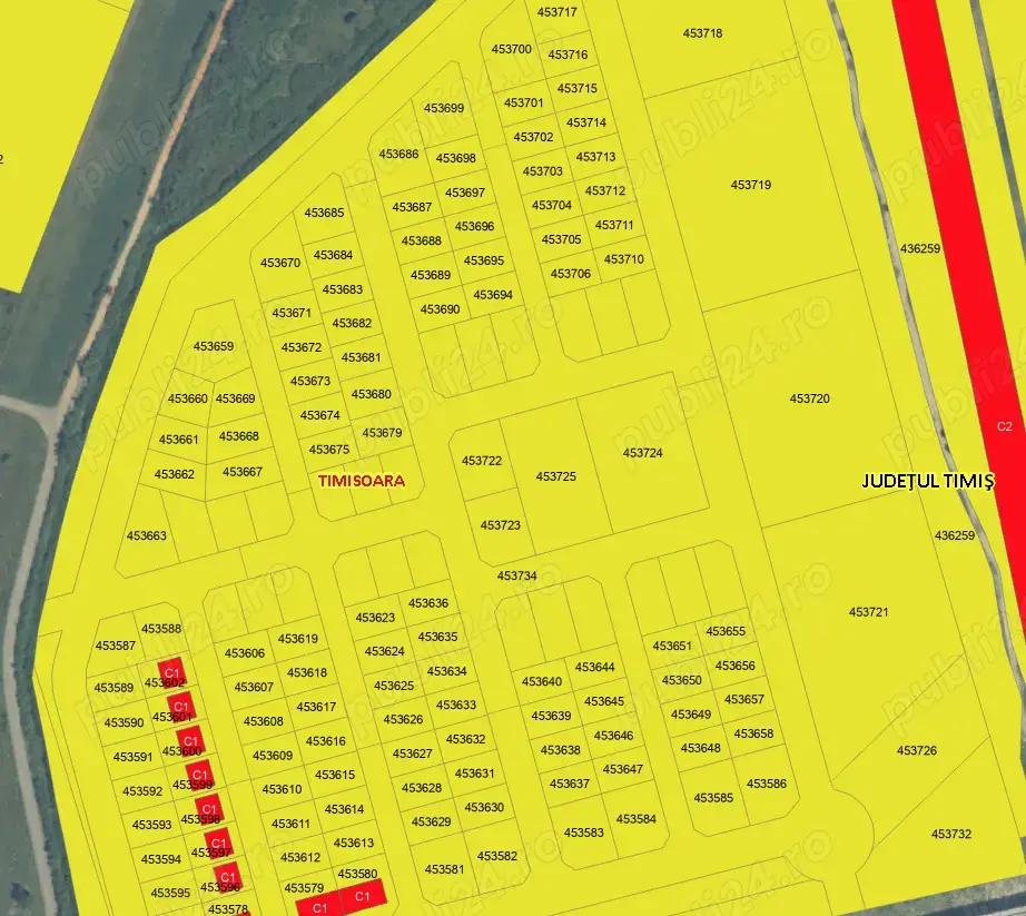 De vanzare teren de 440 mp, aparține de Timișoara după Mehala, 200 Euro  mp autorizație și proiect