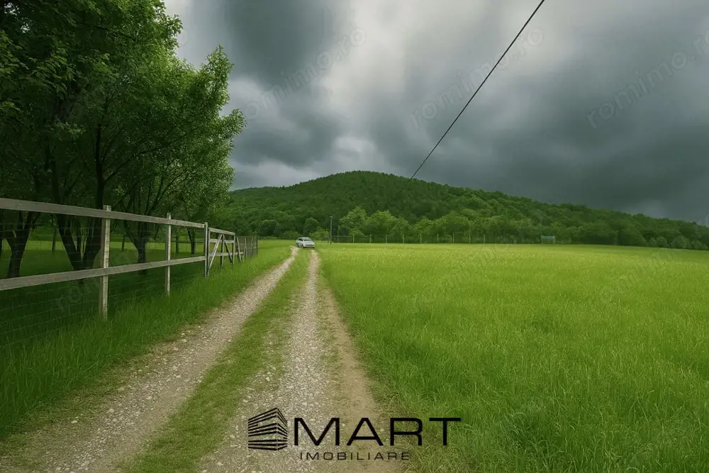 Teren cu priveliște deosebită, 2000mp în Fântânele