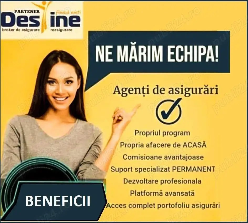 Angajez broker asigurări 