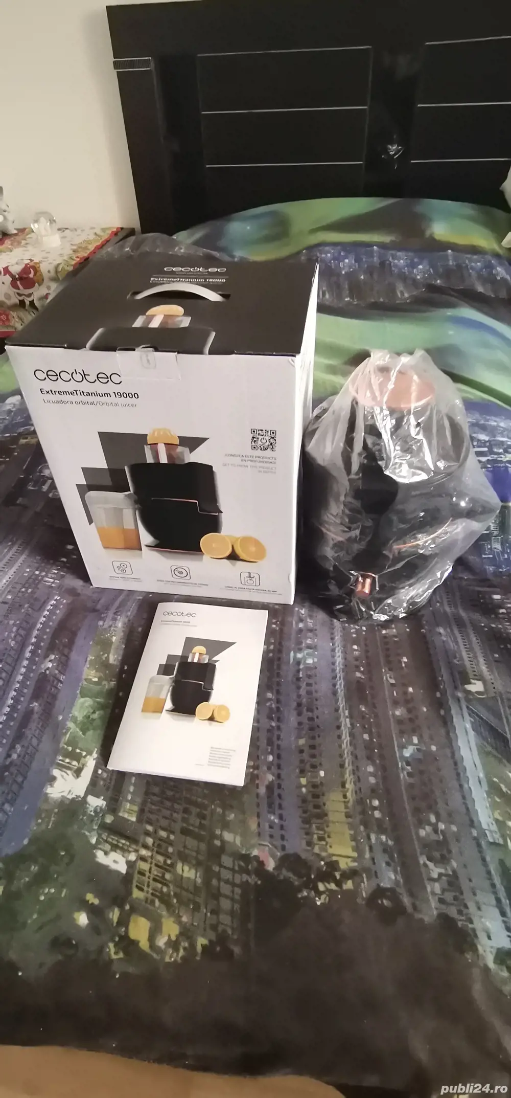 NOU!! Storcător fructe și legume Cecotec Extreme Titanium 19000