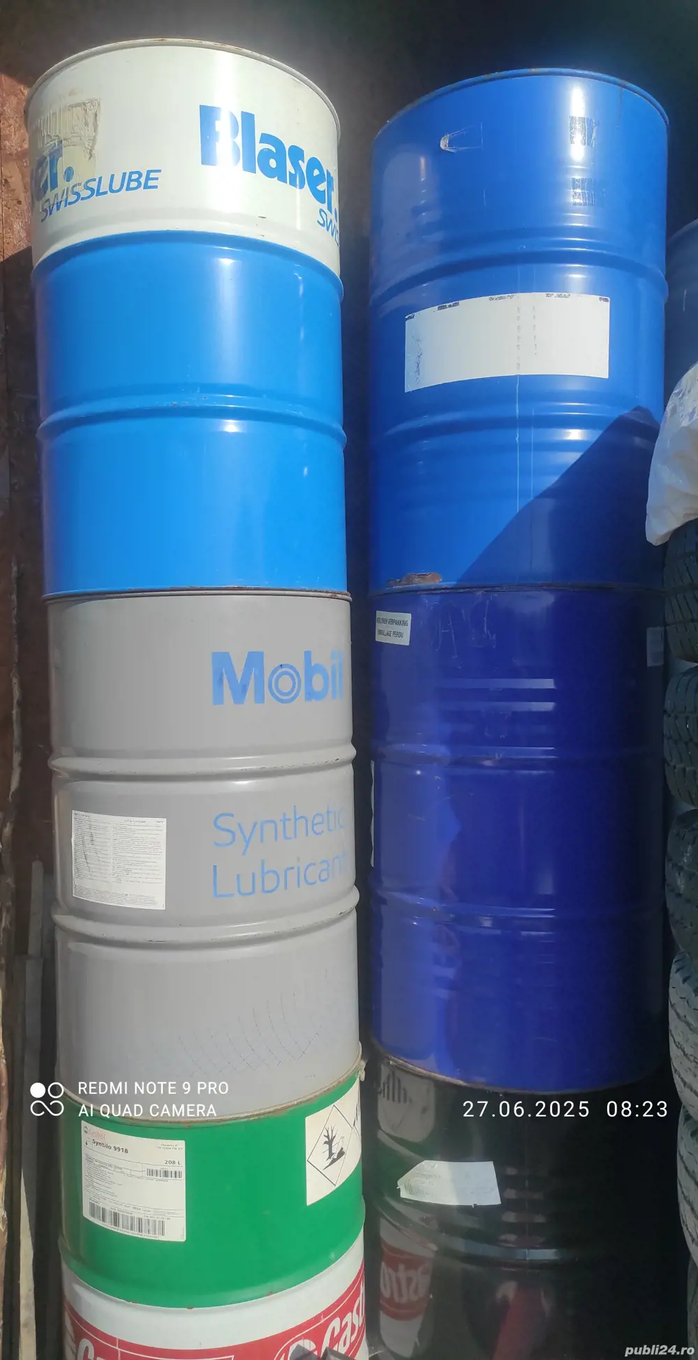 Bidoane si Butoaie din tabla 220 l