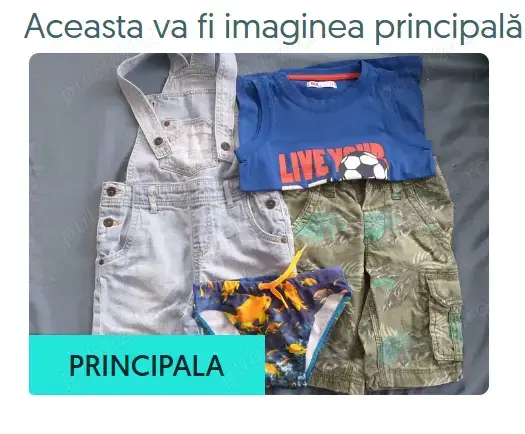 Set hăinuțe vară 3-4 ani, H24