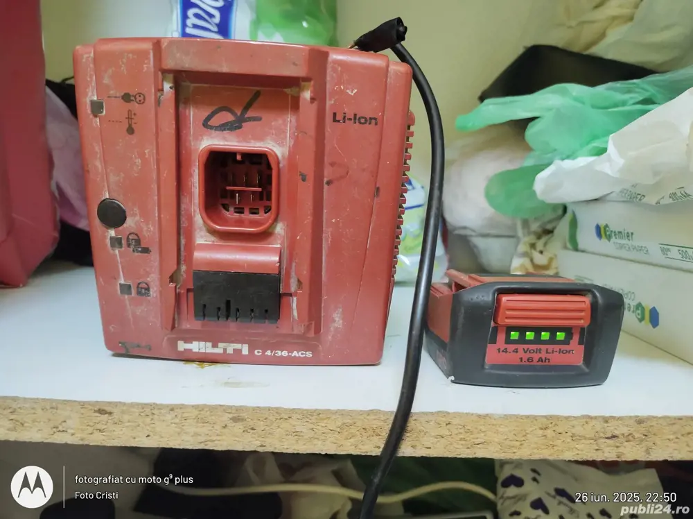 Hilti incarcator acumulator