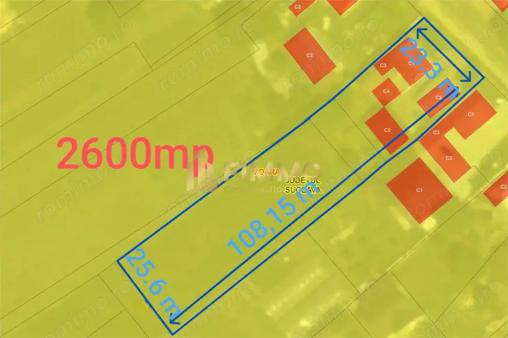 Teren 26 ari de vanzare | Suceava | Moara | ID:1295