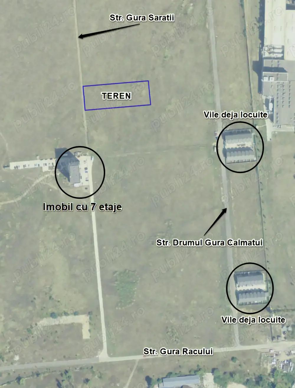 Teren intravilan Theodor Pallady - Drumul Gura Călmățui