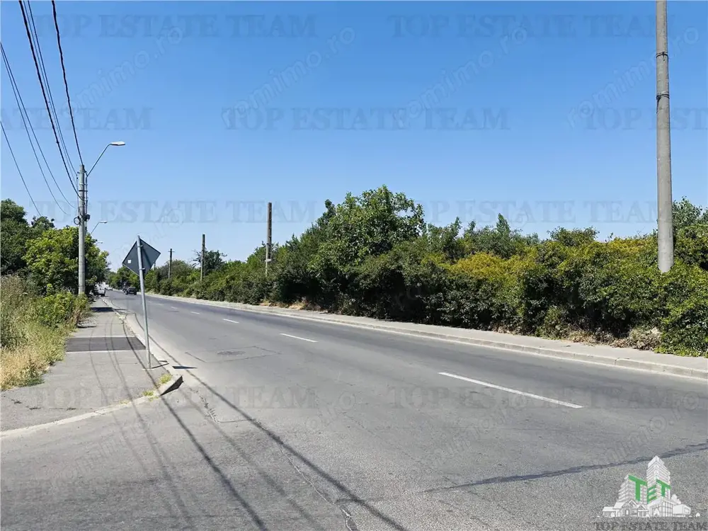 TEREN STRADAL GIULESTI, 50000 mp, la asfalt, intravilan, toate utilitatile, pentru INVESTITORI