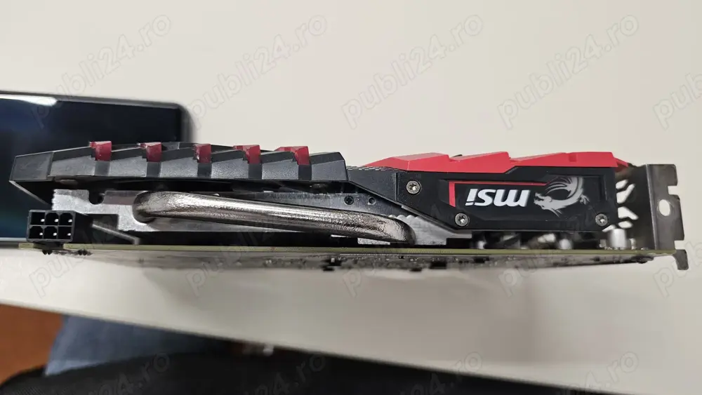 De vânzare: Placă video GeForce GTX 1050 Ti GAMING X 4G   folosită, în stare foarte bună!