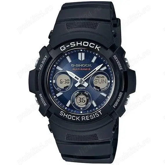 Casio G-Shock Solar Radio Original AWG-M100SB-2AER Multiband 6