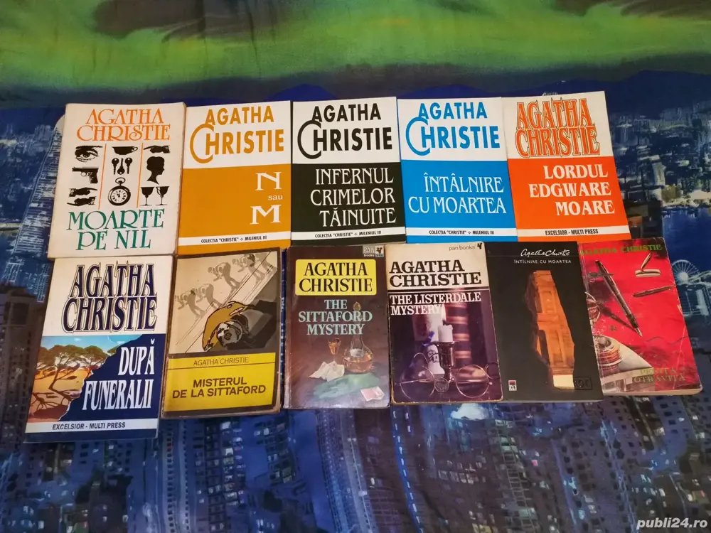 Colecție Cărți Agatha Christie