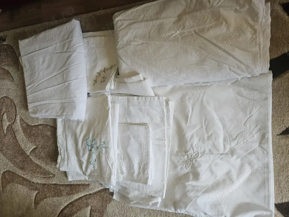 Set dormitor brodad alb 