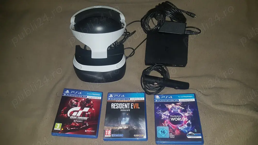 VR PS4 ochelari.pret 999 ron fix 