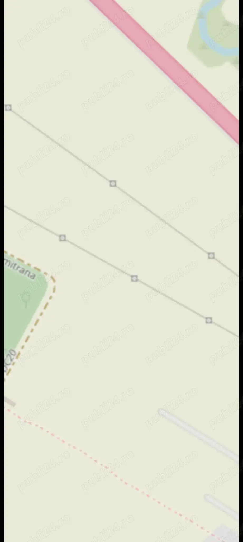 Vând teren cu suprafața de 9928 mp în Măgurele, apropiere de A0 