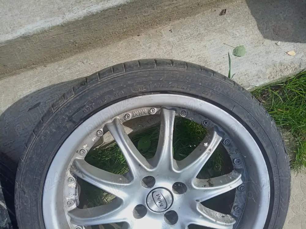 Roți in patru prezoane din aliaj 