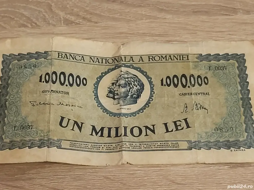 Bancnota de 1000000 de lei din 16 aprilie 1947