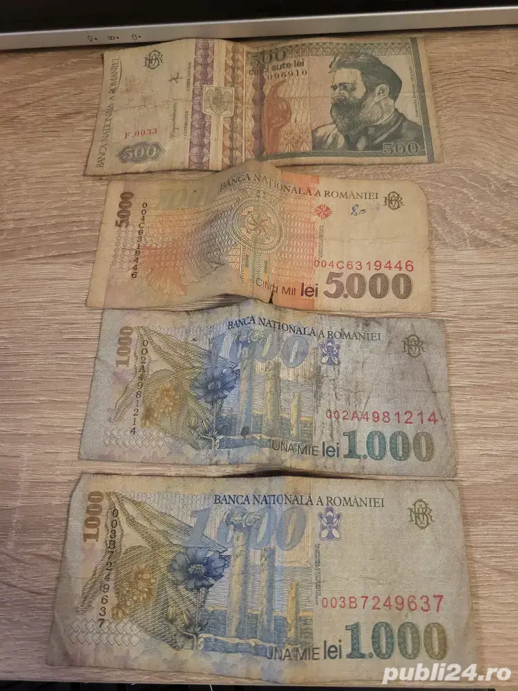 Bancnote romanesti vechi. 