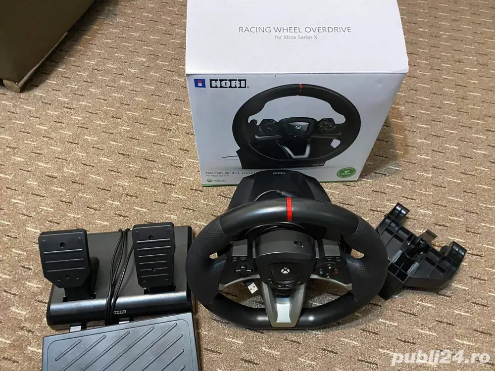 Xbox one cu 2 controllere+9 jocuri+volan xbox hori