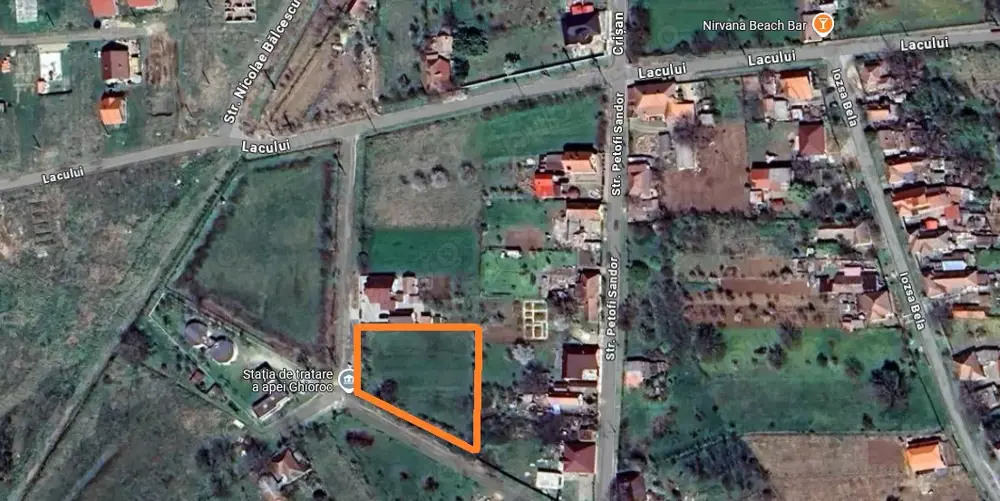 Teren intravilan Ghioroc, jud Arad