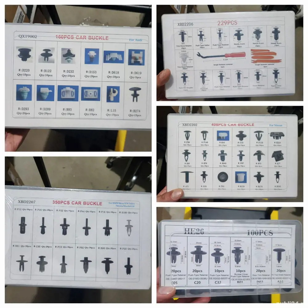 clipsuri auto cleme auto bumbi prindere 