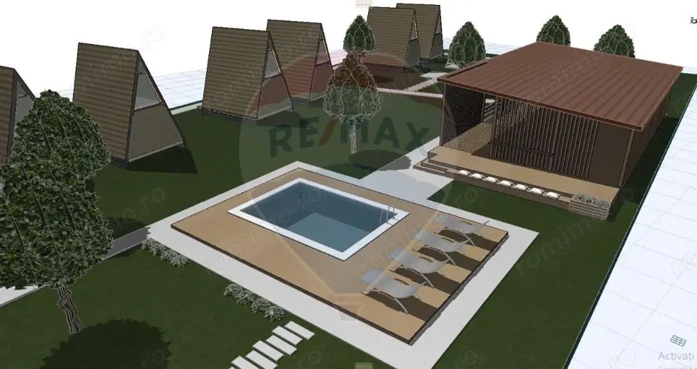 Proiect unic cu căsuțe tip A – oportunitate turistică excelentă!