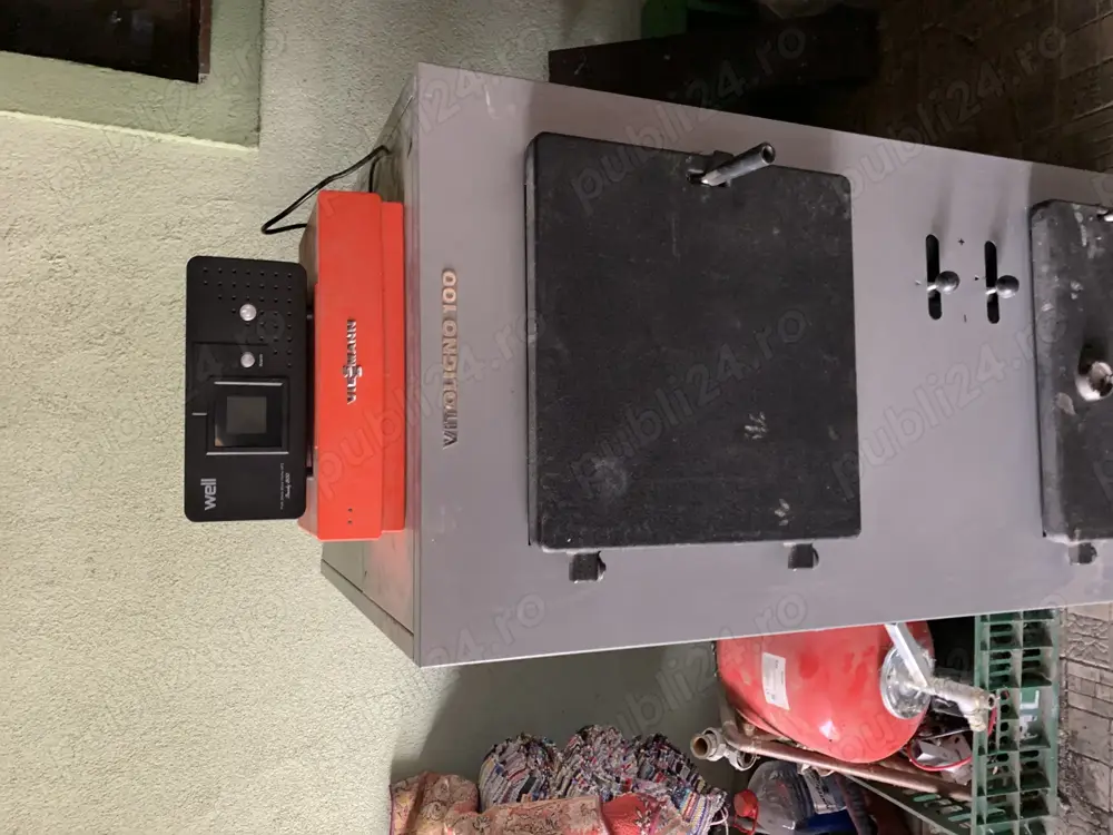 Vând centrală termică pe lemne cu gazeificare