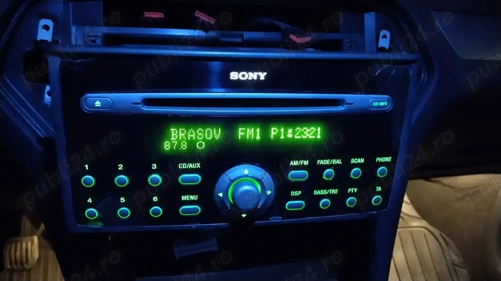 Cd player original FORD  SONY MP3 focus,transit,kuga,fiesta,c max, fusion etc