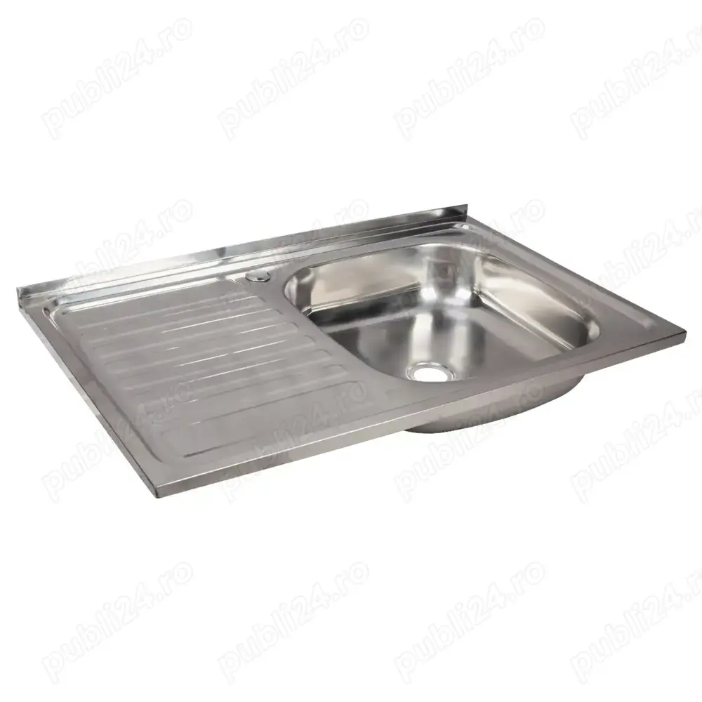 Chiuveta inox ANTICALCAR  80 50 cm