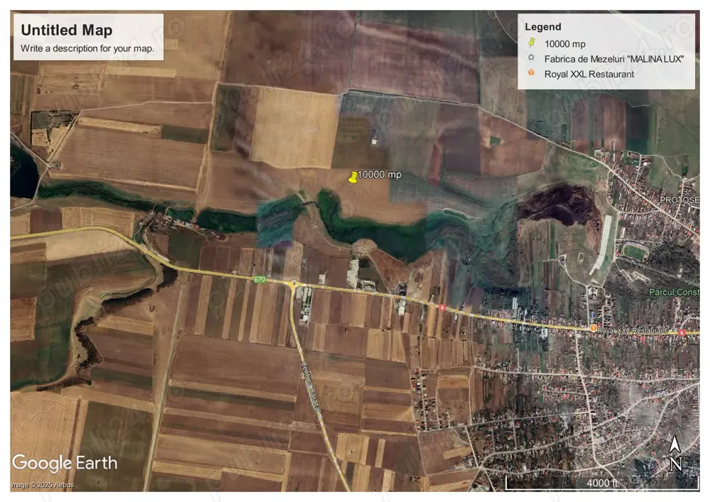 Teren intravilan 10000 mp Caracal