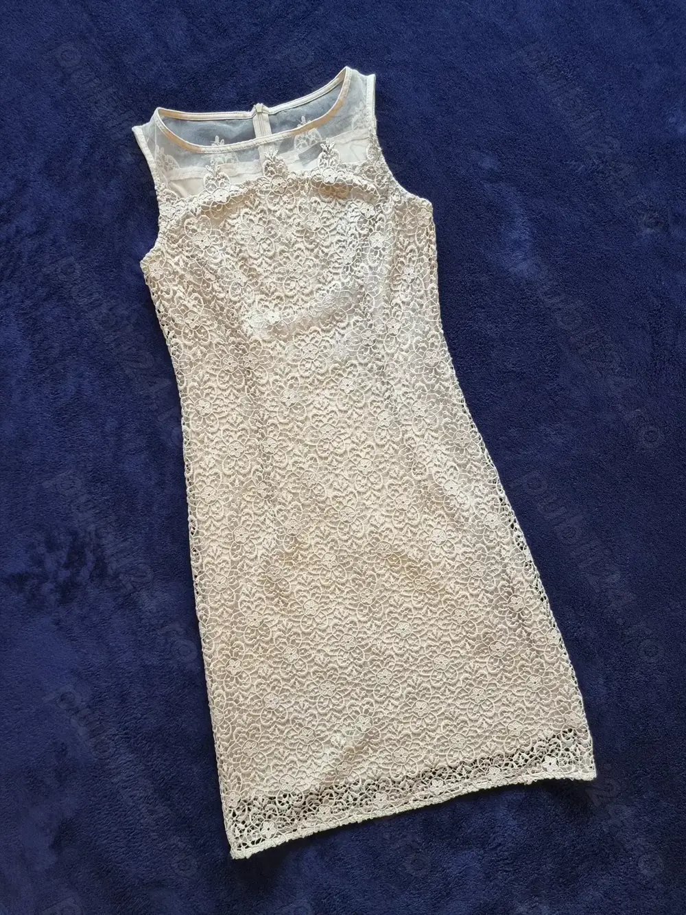 Rochie de zi marimea 36, sarafan S.Oliver, bej